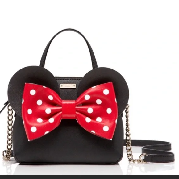 Kate Spade Minnie Mouse Mini Maise Crossbody Bag - Picture 1 of 8